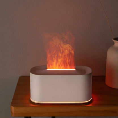 Difusor de Aromaterapia com Efeito de Chama