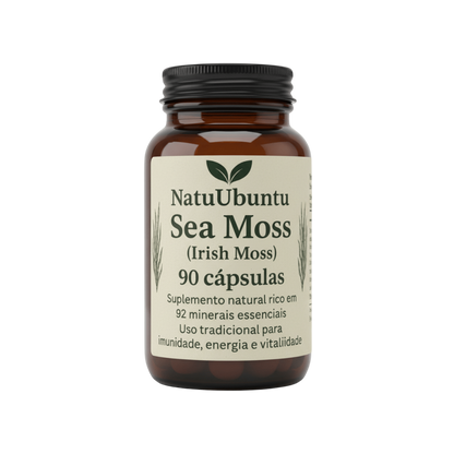 Sea Moss - (Musgo Marinho) Bio 90 Cápsulas
