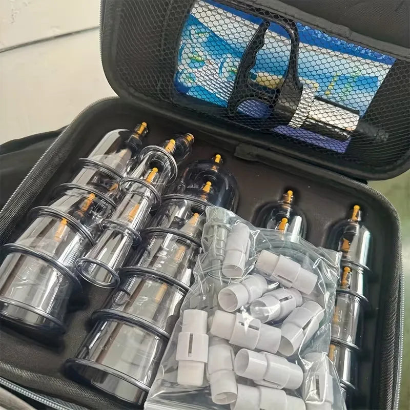 Conjunto de Ventosaterapia de 22 peças