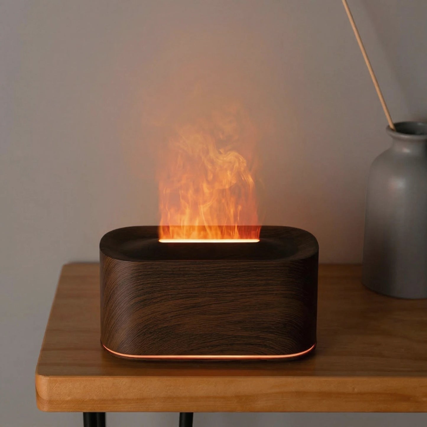 Difusor de Aromaterapia com Efeito de Chama