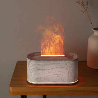 Difusor de Aromaterapia com Efeito de Chama
